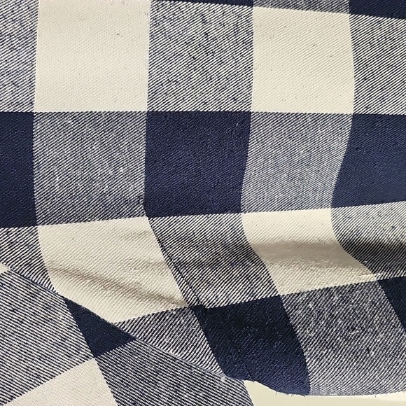 HAUTE EDIITION‎ Blue & White Checkered Button-Up Shirt. Size 3X. - Picture 3 of 9